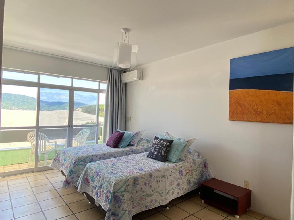 Pousada Das Dunas Via Praia Apart Hotel Florianópolis الغرفة الصورة