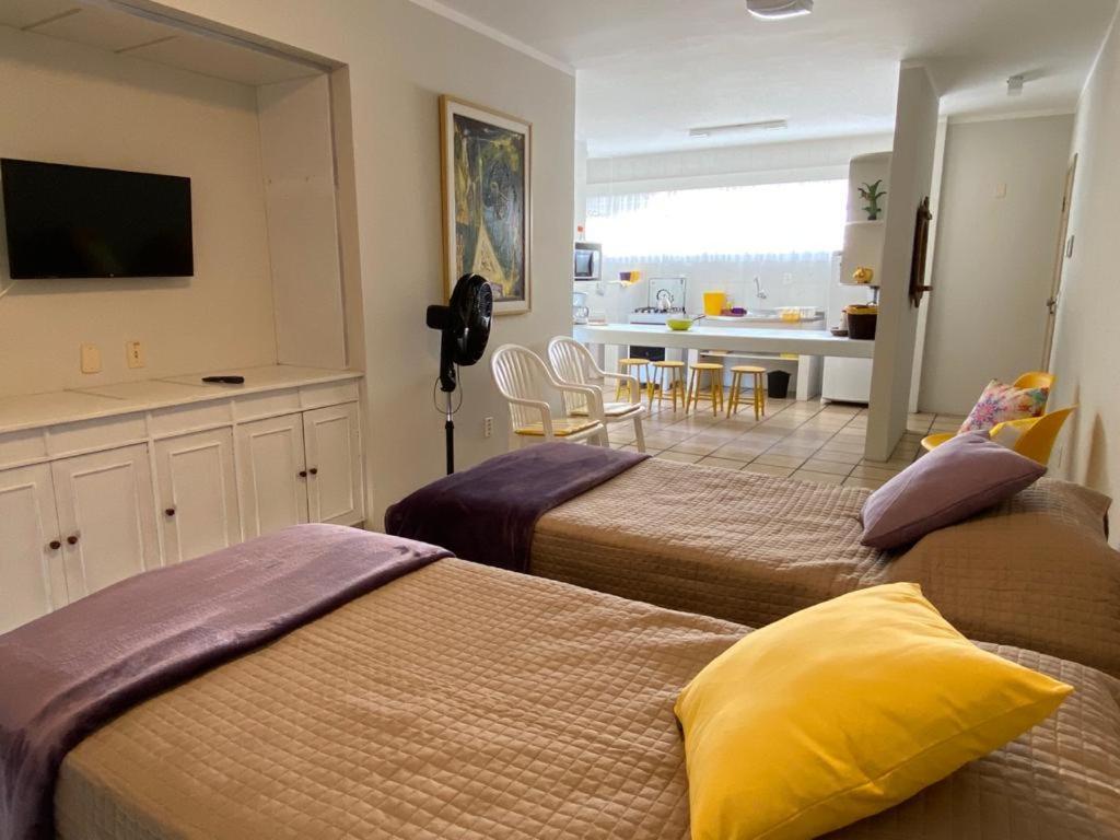 Pousada Das Dunas Via Praia Apart Hotel Florianópolis الغرفة الصورة
